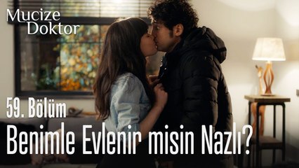 Ali, Nazlı'ya evlenme teklif etti! - Mucize Doktor 59. Bölüm