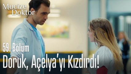 Doruk, Açelya'yı kızdırdı! - Mucize Doktor 59. Bölüm