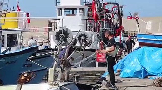 Deniz suyu soğudu, balık avı sezonu durdu