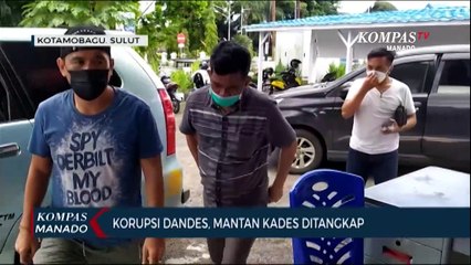 Korupsi Dandes, Mantan Kades Ditangkap