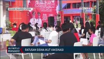 Ratusan Siswa Ikut Vaksinasi