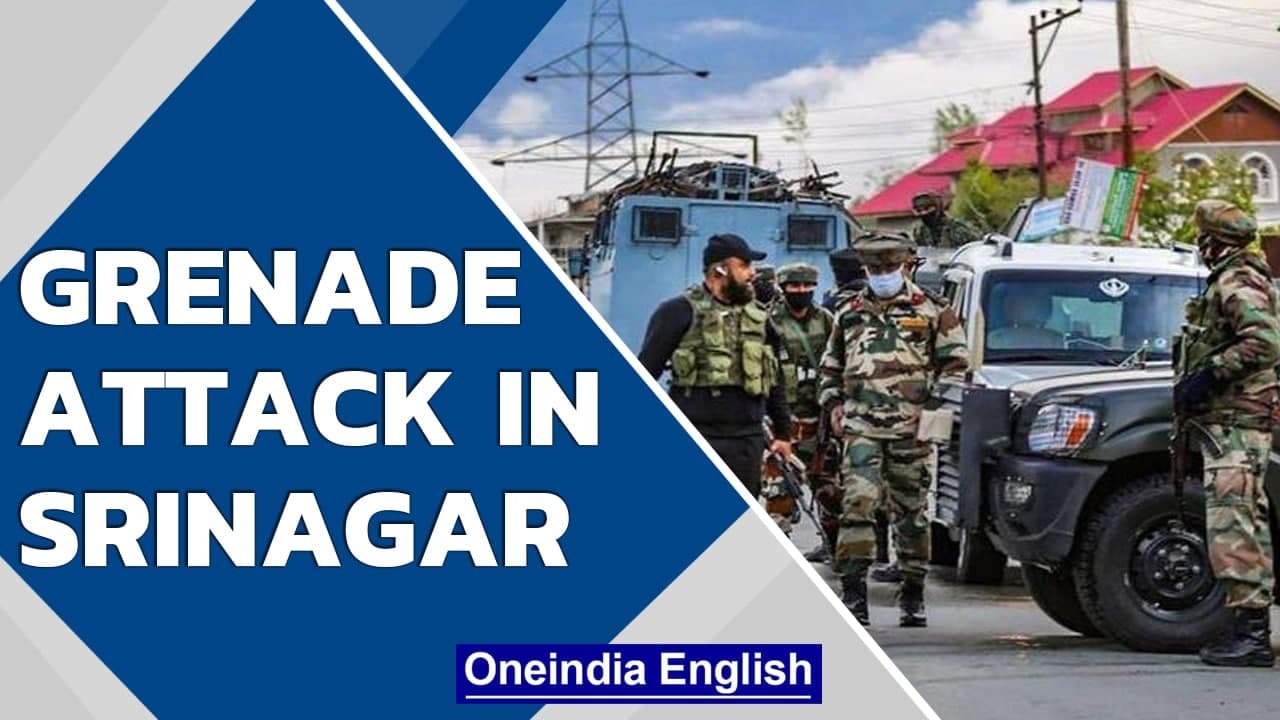 Kashmir: Grenade attack in Srinagar, CRPF jawan and civilian injured | Oneindia News