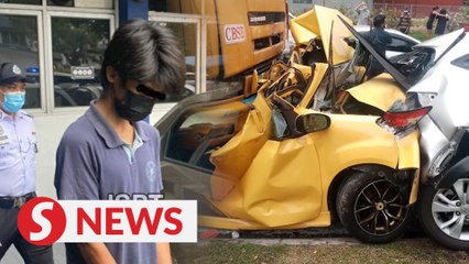 Jalan Ipoh six-vehicle pile-up: Lorry driver pleads not guilty to driving under the influence