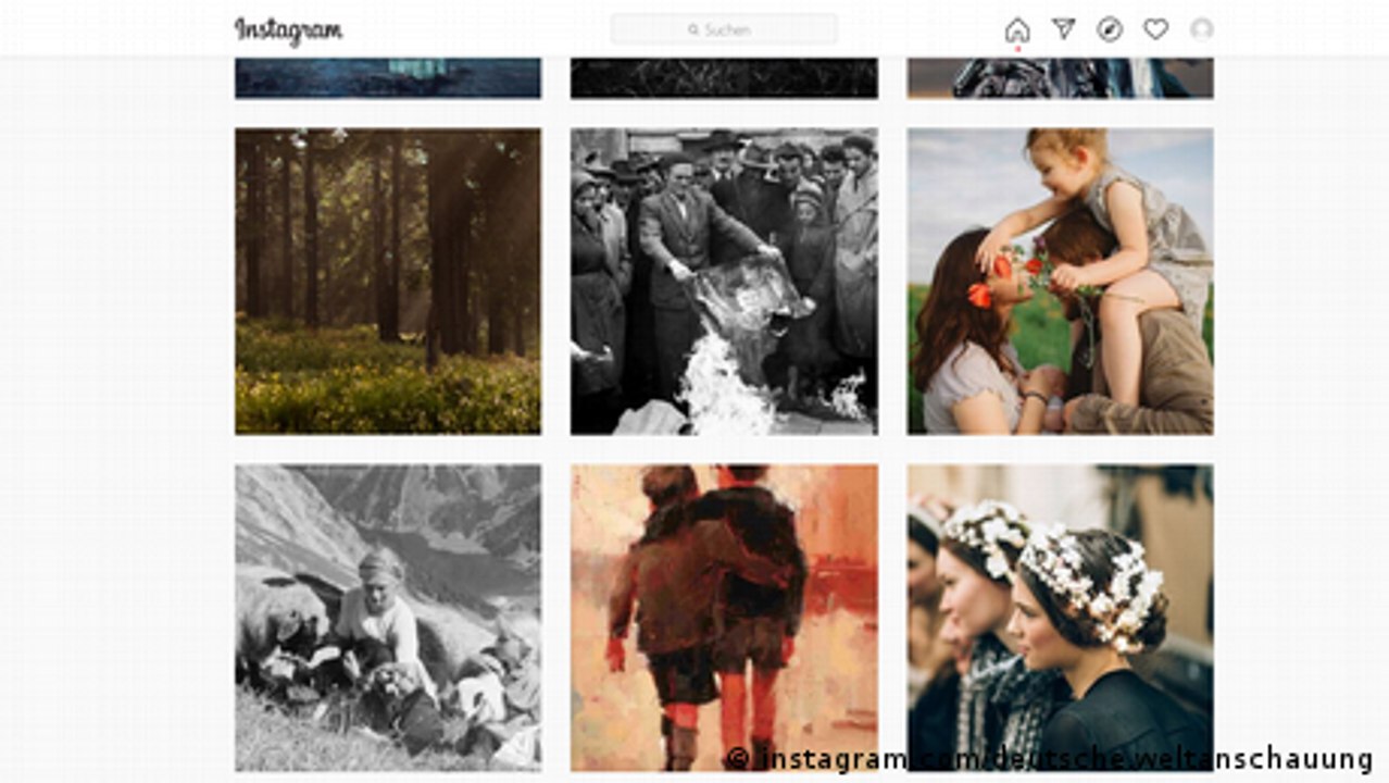 Wie Rechte die Instagram-Ästhetik für ihre Zwecke nutzen