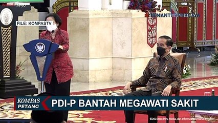 PDIP Bantah Kabar Megawati Sakit