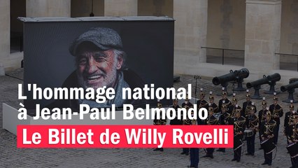 L'hommage national à Jean-Paul Belmondo - Le billet de Willy Rovelli