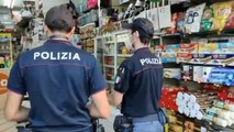 Roma - Controlli in zona Termini: arresti e chiusure attività commerciali (10.09.21)