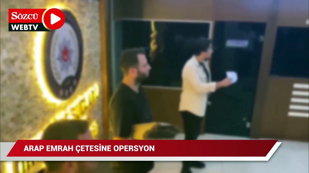 Arap Emrah çetesine operasyon: 23 gözaltı - Dailymotion Video