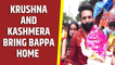 Krushna Abhishek-Kashmera Shah bring Bappa home