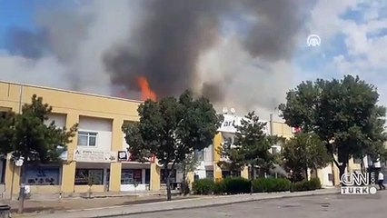 Organize sanayi bölgesinde yangın