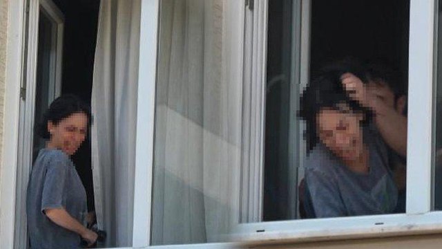 Eşi tarafından rehin alınıp darp edilen kadını polis kurtardı