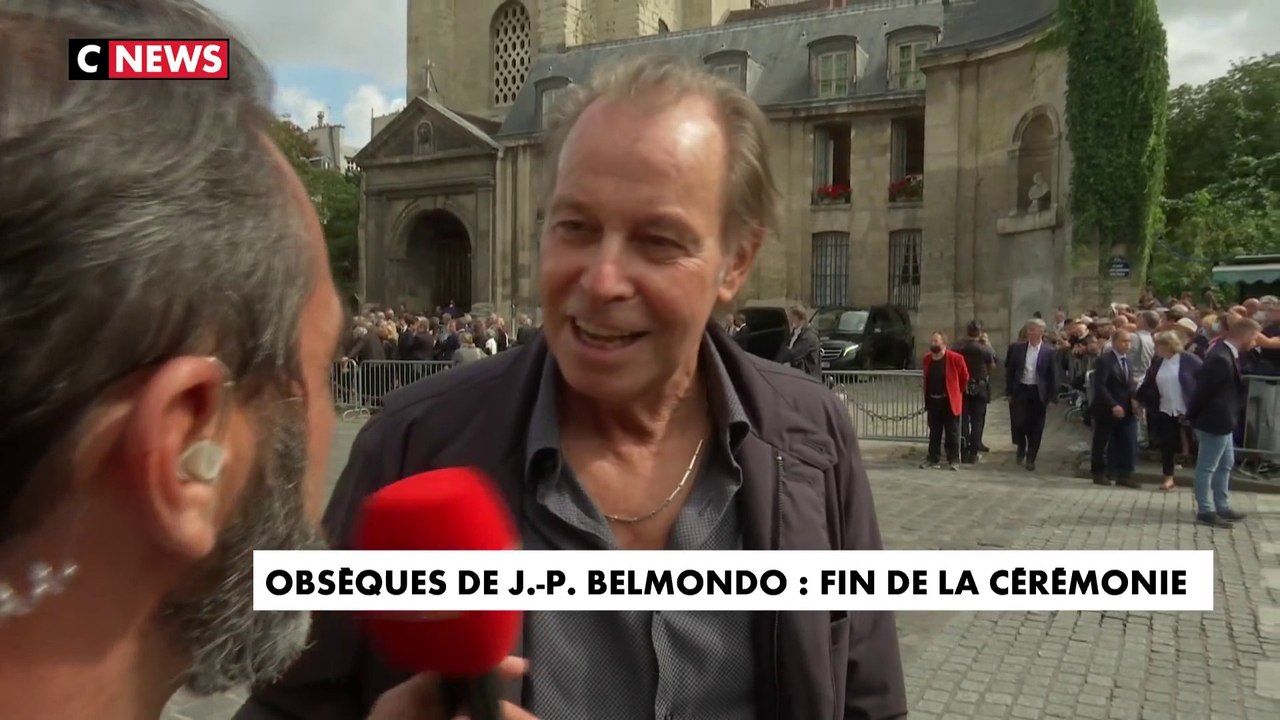 Michel Leeb, à la sortie de la cérémonie funéraire de Jean-Paul Belmondo : «C'était un moment très fort !»