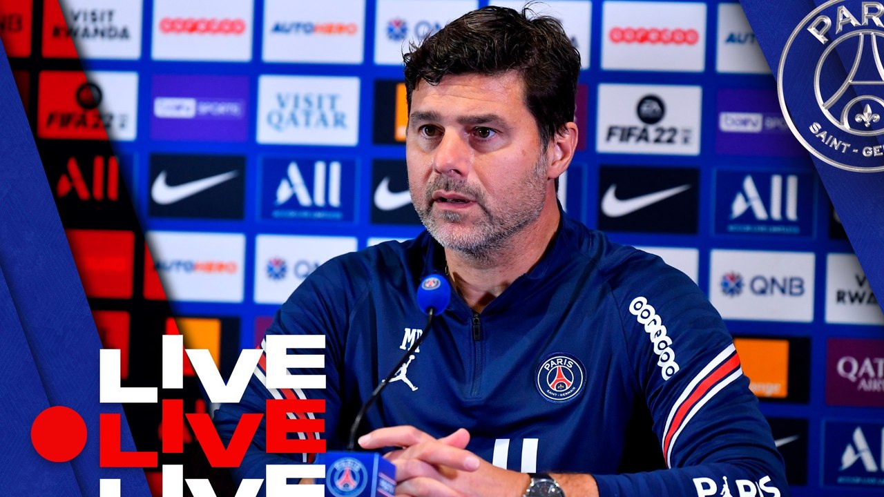 Replay: Conférence de presse de Mauricio Pochettino avant Paris Saint-Germain - Clermont