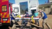 Jovem de 17 anos fica ferida após cair de escada no Bairro Santo Onofre