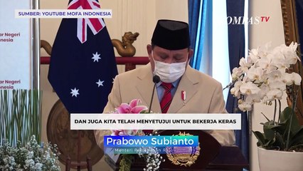 Download Video: Bertemu Menhan Australia, Menhan Prabowo Bahas Hal ini..