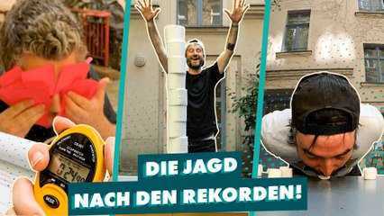 Wir versuchen verrückte Weltrekorde zu brechen!