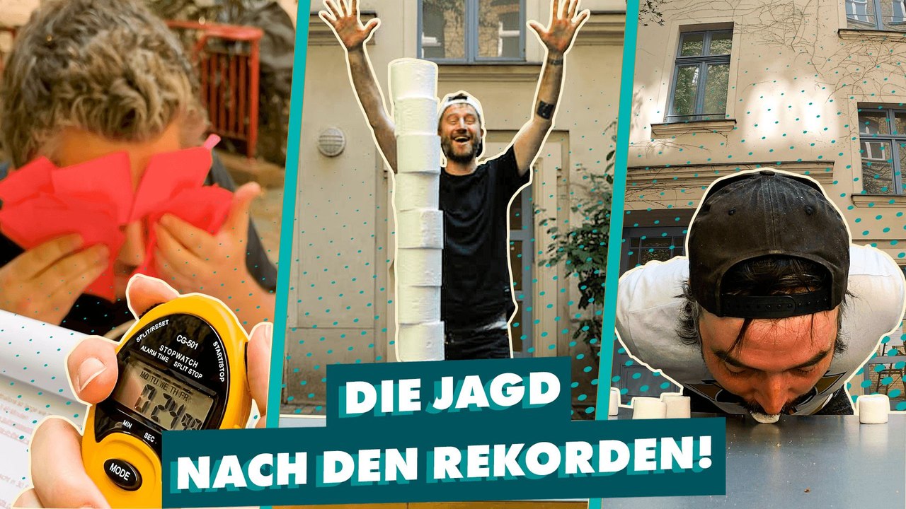Wir versuchen verrückte Weltrekorde zu brechen!
