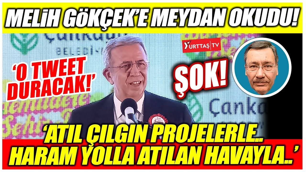 Mansur Yavaş Gökçek'e meydan okudu! 'O tweet duracak! Haram yollarla atılan havalardan..'
