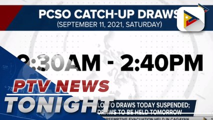 2PM, 5PM, and 9PM Lotto draws today suspended; PCSO catch-up draws to be held tomorrow