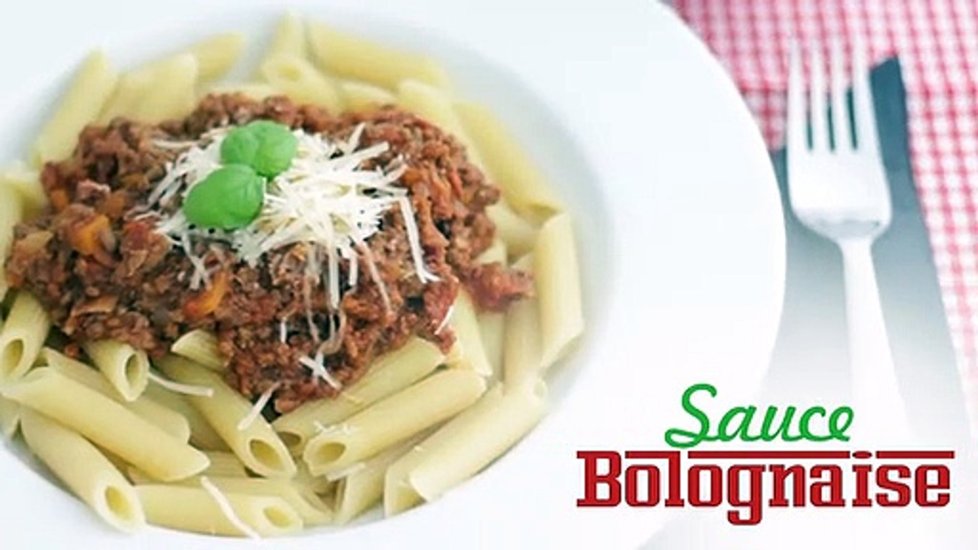 Sauce Bolognaise En Video Sur Dailymotion