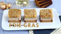 Mini tatins de foie gras