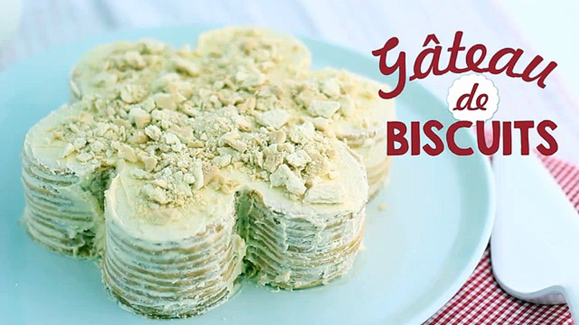 Gateau De Biscuits Portugais Bolo De Bolacha Video Dailymotion