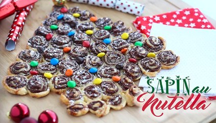 Sapin au Nutella à partager