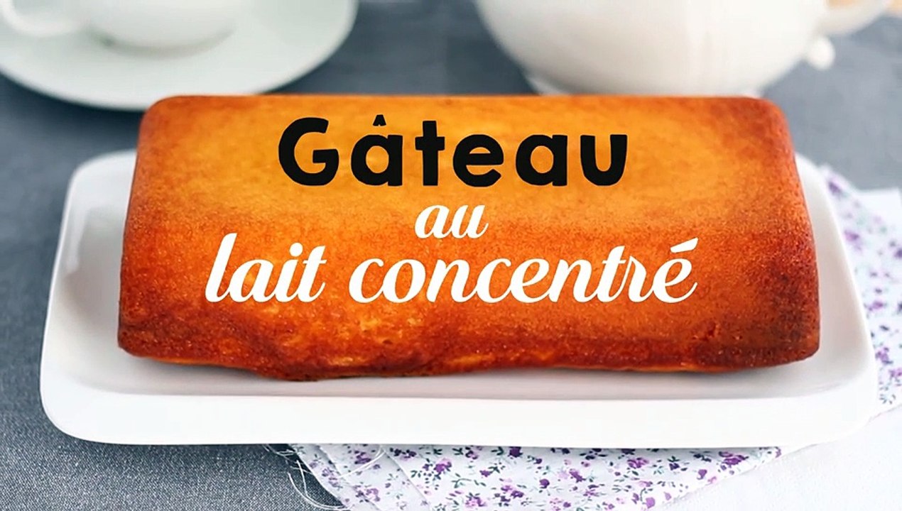 Gâteau au lait concentré moelleux à souhait