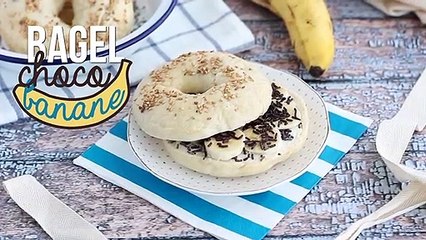 Bagel choco banane