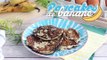 Pancakes rapides et sans gluten (bananes+ oeufs)