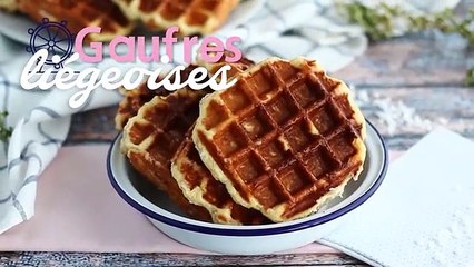 Gaufres liégeoises traditionnelles