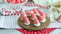 Meringues bonnets de Père Noël