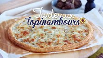 Tarte feuilletée aux topinambours