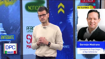 Huracán "Olaf" pone en alerta a Baja California