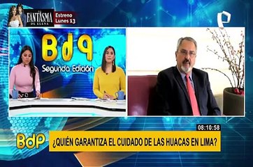 ¿Quién garantiza el cuidado de la huacas en Lima?