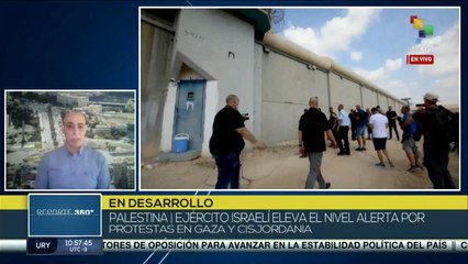 Tropas de ocupación israelíes elevan el nivel de alerta ante manifestaciones palestinas