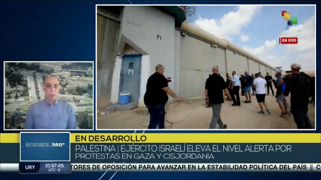 Tropas de ocupación israelíes elevan el nivel de alerta ante manifestaciones palestinas