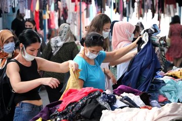 Edirne'de sosyete pazarına gurbetçi akını