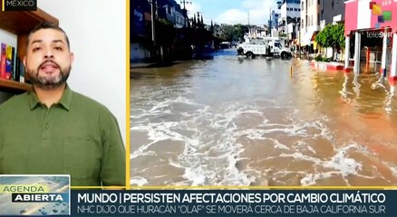 México sufre los embates del huracán Olaf