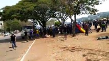 Polícia Militar retira manifestantes caminhoneiros da Esplanada por ordem do GDF