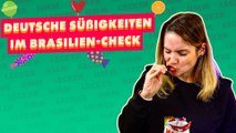 Brasilianerin probiert deutsche Süßigkeiten!