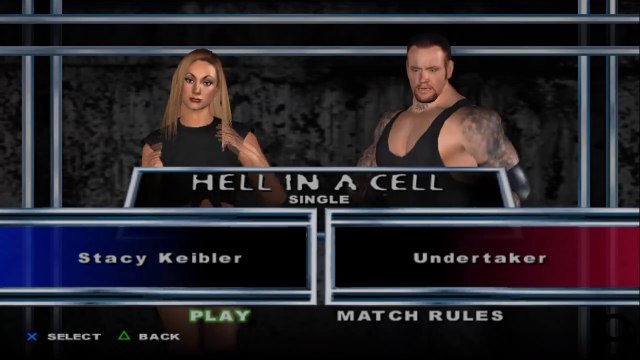 Here Comes the Pain Stacy Keibler(ovr 100) vs Undertaker
