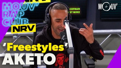 AKETO : Freestyles  | Mouv' Rap Club NRV