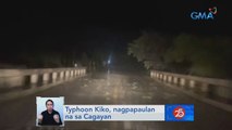 Typhoon Kiko, nagpaulan na sa Cagayan | Saksi