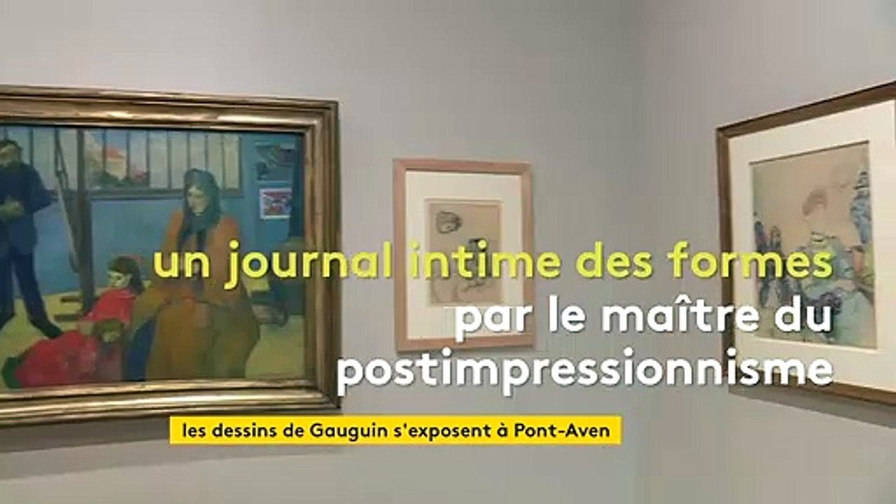 Au musée de Pont-Aven, des dessins rares de Gauguin prolongent l'œuvre du maître