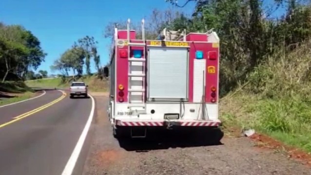 Mãe e filha ficam feridas em capotamento na BR-180, nas proximidades de São Salvador