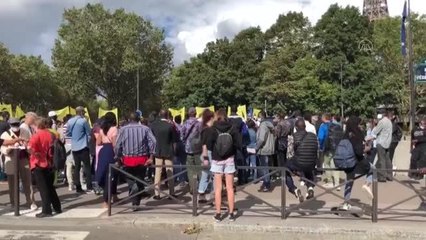Son dakika haber... Evsizlerin barınma vaadiyle tahliyesi ve gözaltı merkezlerine götürülmesi protesto edildi
