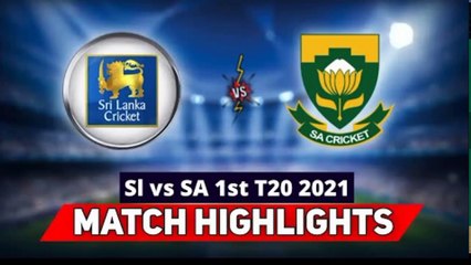 Скачать видео: sri lanka vs south africa 1st t20 highlights - cricket highlights 2