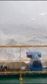 Hurricane Ida Breaks Loose Barge into Gulf