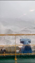 Hurricane Ida Breaks Loose Barge into Gulf